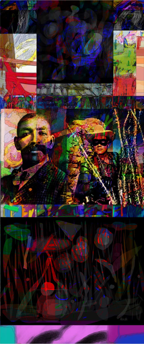 Bass Reeves and the Lone Ranger by Joe Roache 