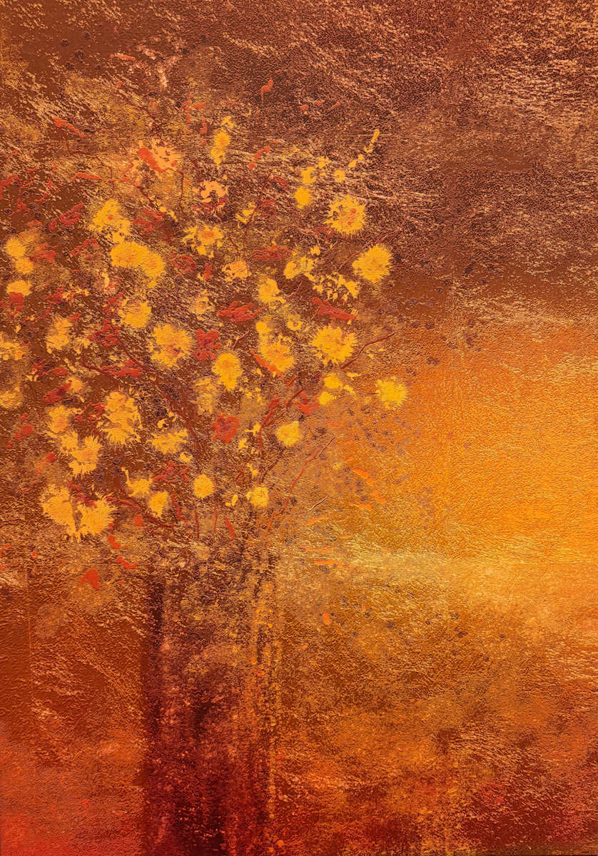 Gold Bouquet by Brian Woolford  Image: A gentle bouquet—
silent words wrapped in fragrance,
love in every stem.