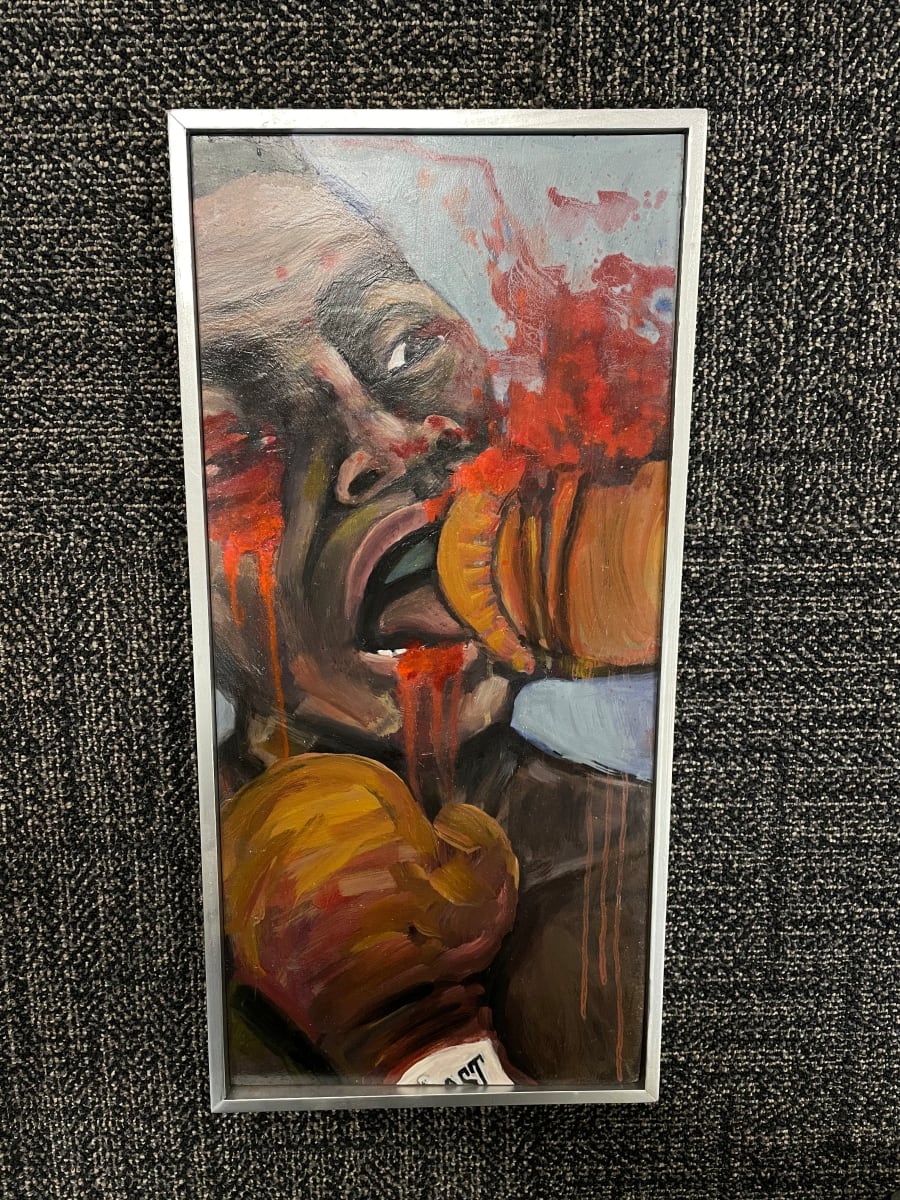 A Vicious Right Hook To His Mouth by James Pile 