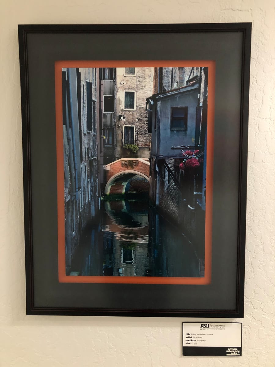 A Ring and Flowers, Venice by Jerry Buley 