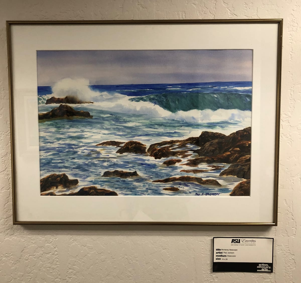 Monterey Seascape by Paul Jackson 