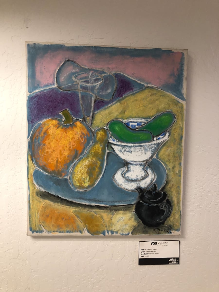 Still Life, Black Teapot by Donald Haberman 