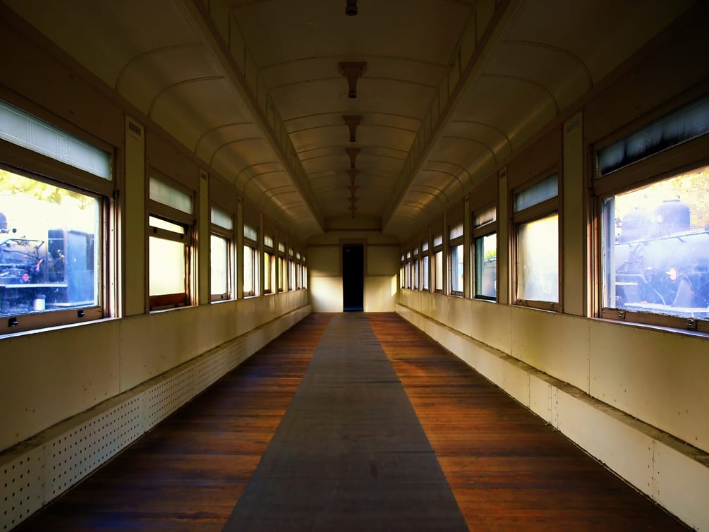 Travel Town Train Car by Mark Peacock  Image: Photograph