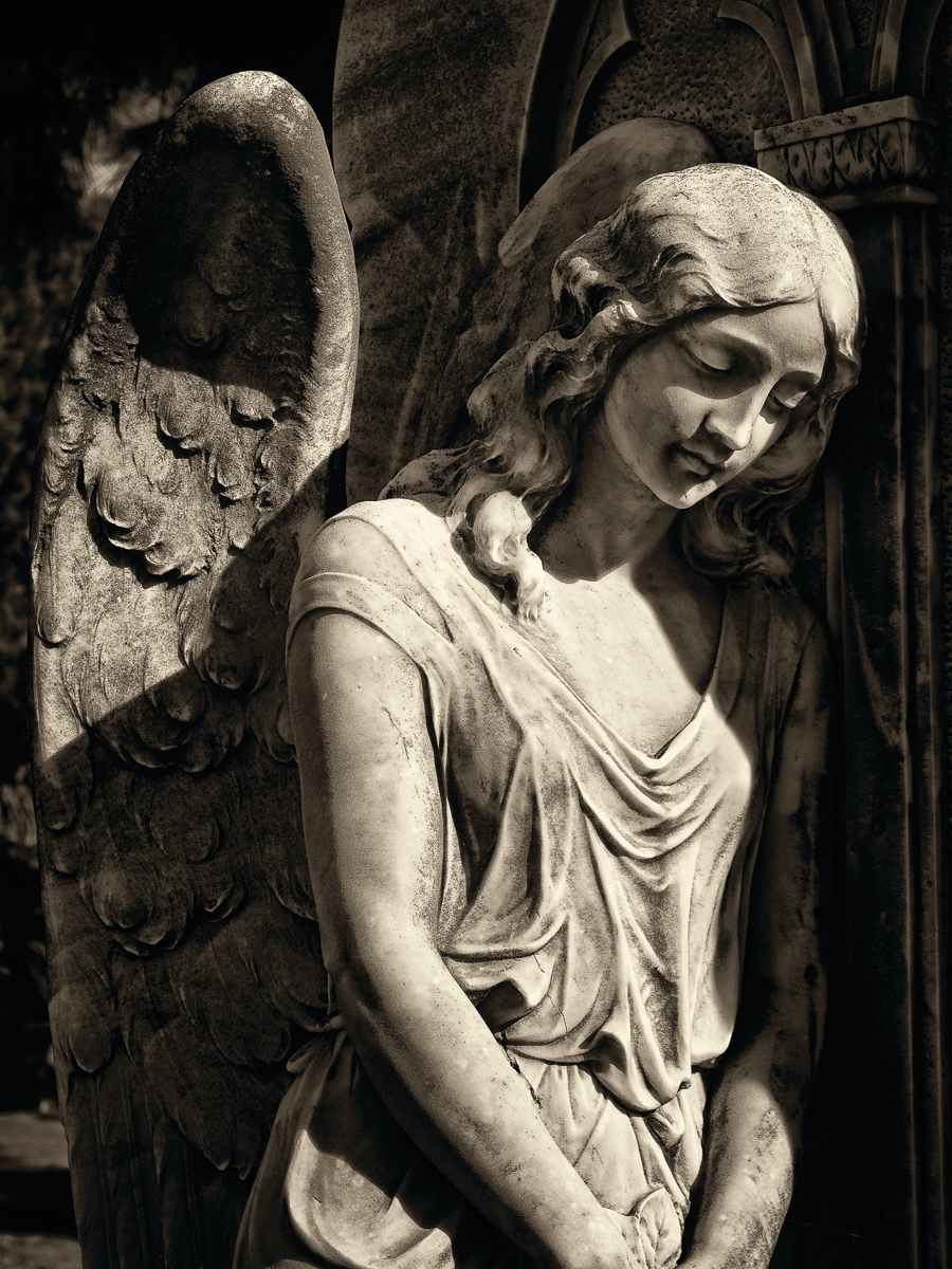 Angel of Sadness by Mark Peacock  Image: Photograph