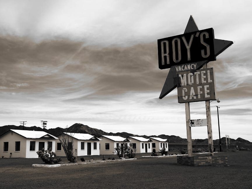 Roy's Motel by Mark Peacock  Image: Photograph