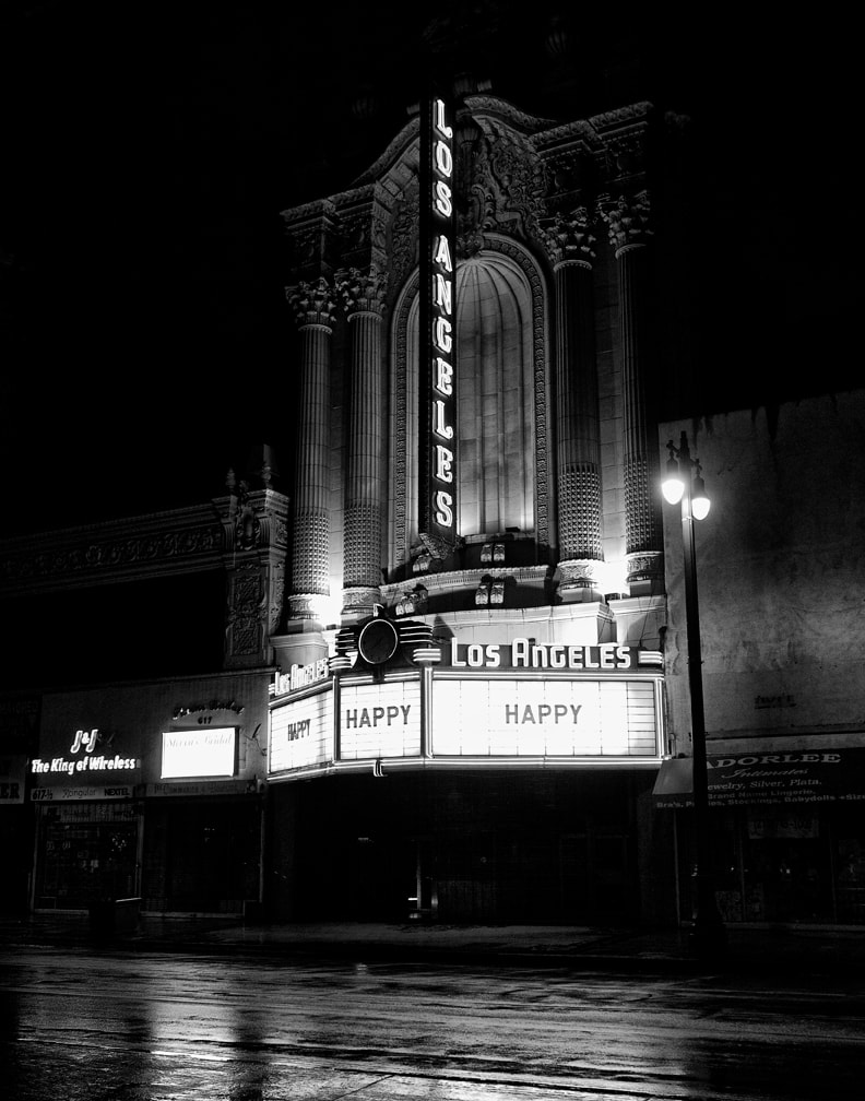 The Los Angeles Theatre by Mark Peacock  Image: Photograph
