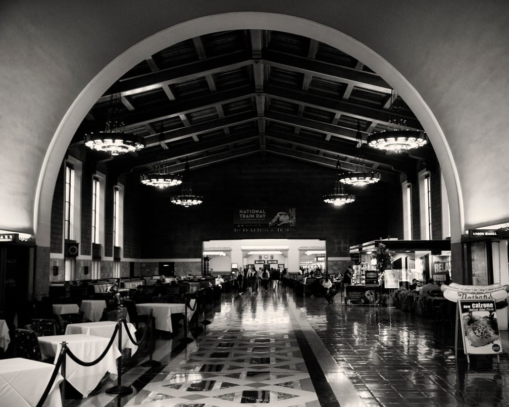 LA's Union Station by Mark Peacock  Image: Photograph