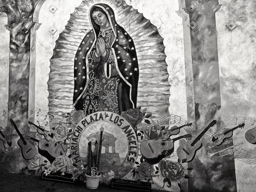 Marachi Plaza Los Angeles by Mark Peacock  Image: Photograph