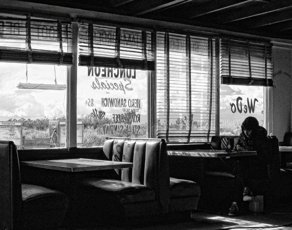 The Diner by Mark Peacock  Image: Photograph