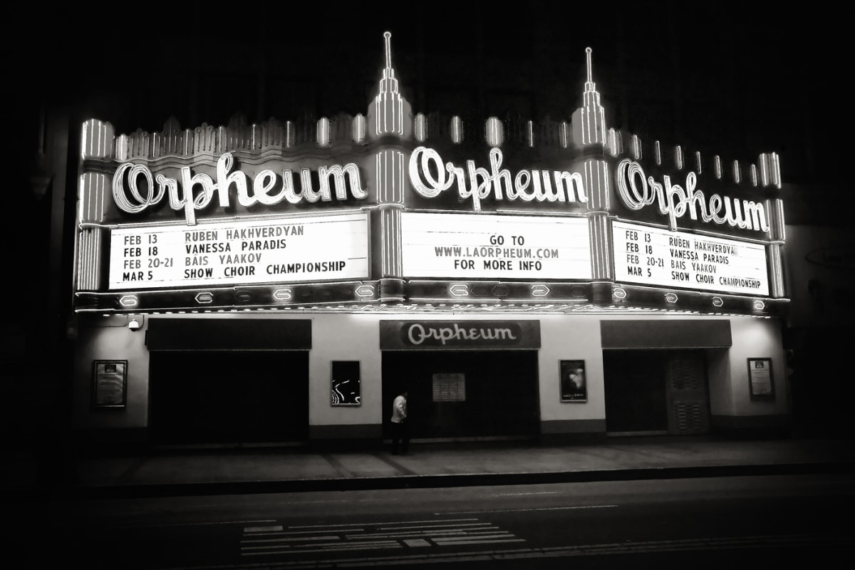 The Orpheum Theatre by Mark Peacock  Image: Photograph