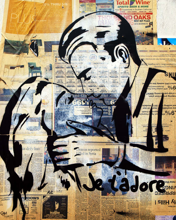 Je t’adore by Mark Peacock  Image: Photograph