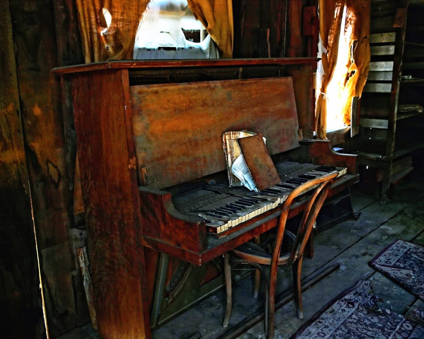 Ghost Town Piano by Mark Peacock 