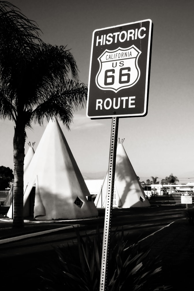 Wigwam Motel - Route 66 by Mark Peacock  Image: Photograph