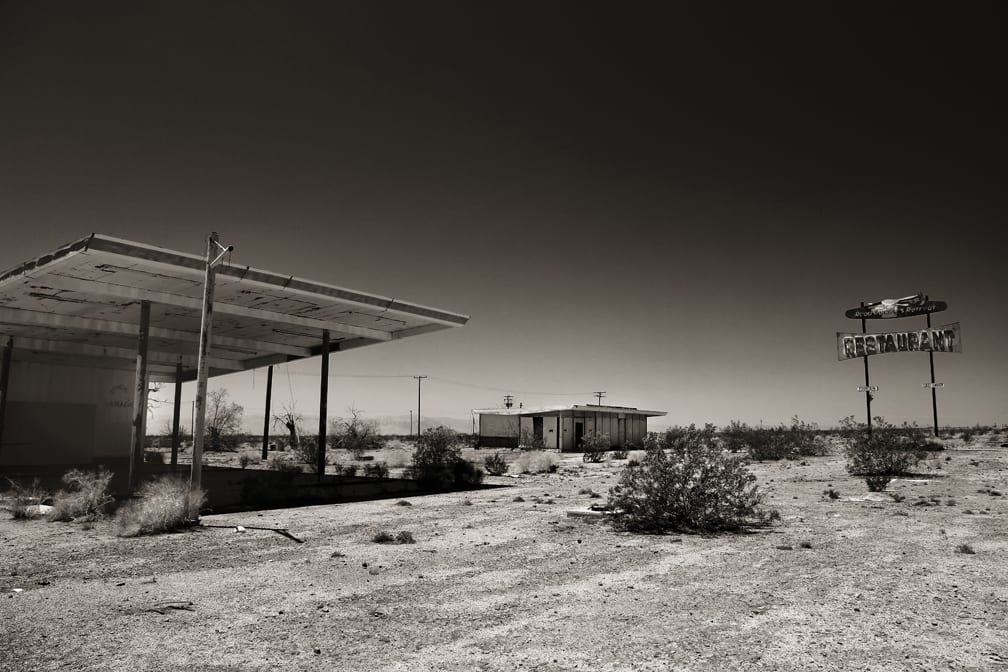 Roadfrunners Retreat - Route 66 by Mark Peacock  Image: Photograph