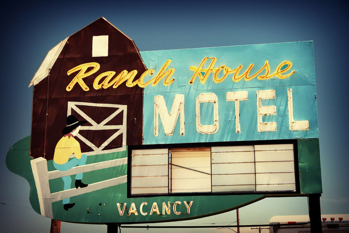 Ranch House Motel by Mark Peacock 