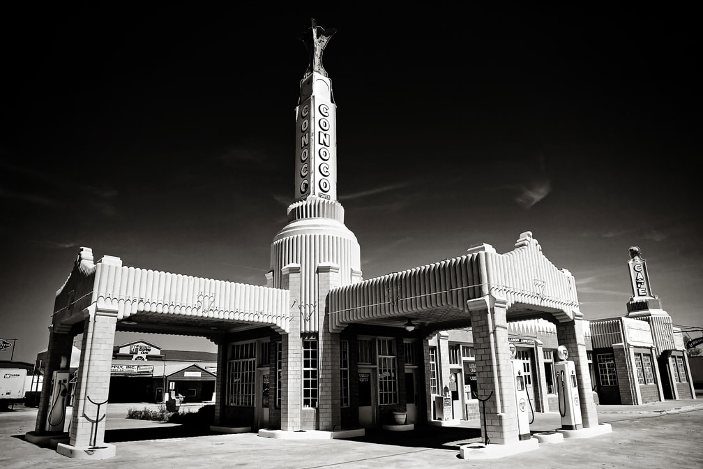 Conoco Tower Gas Station 