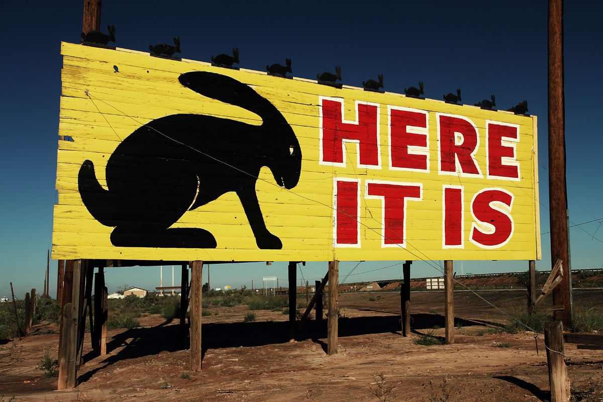 Jack Rabbit Trading Post - Route 66 by Mark Peacock  Image: Photograph