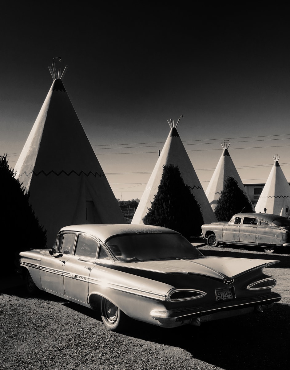 Wigwam Motel - Route 66 by Mark Peacock  Image: Photograph