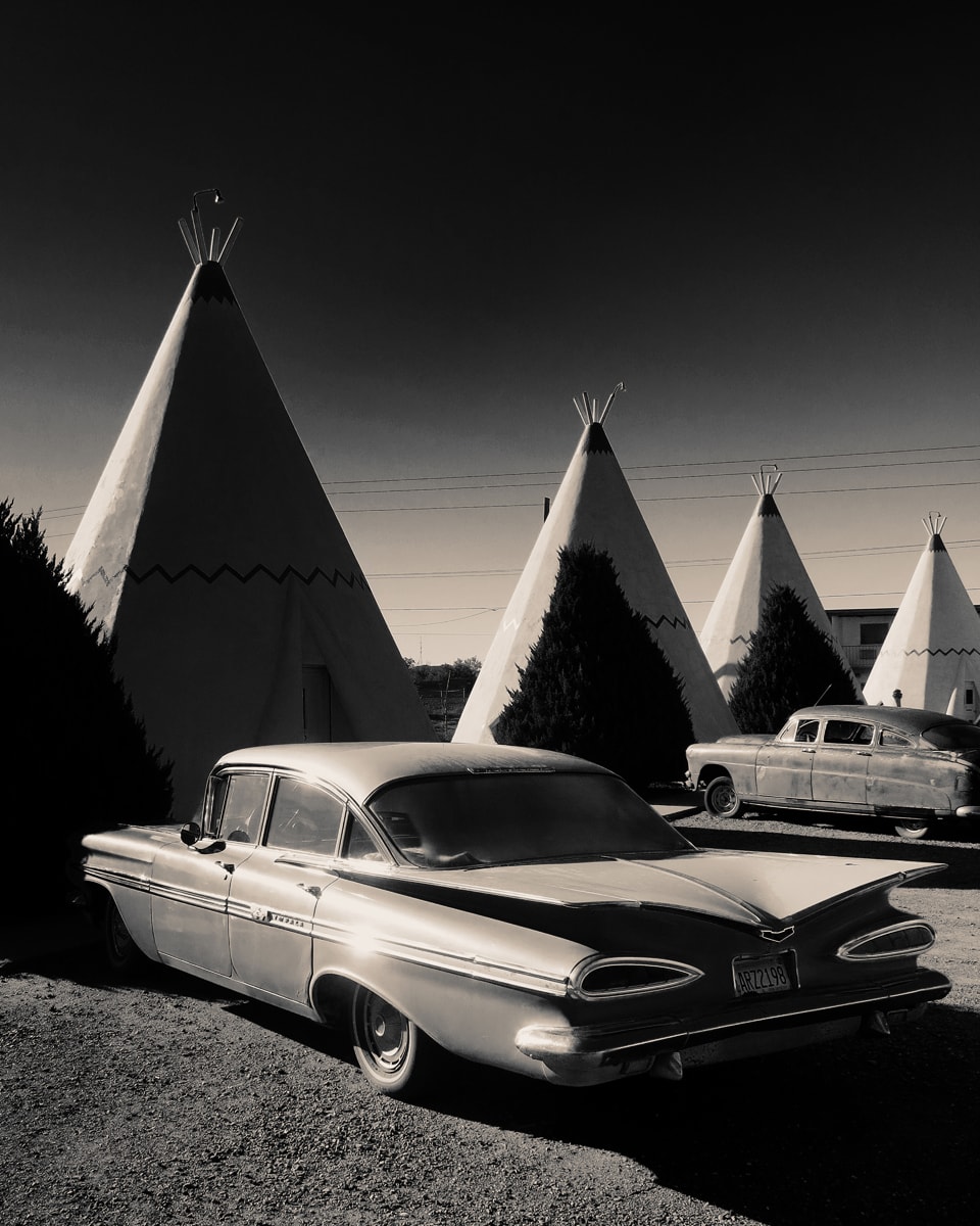 Wigwam Motel - Route 66 by Mark Peacock  Image: Photograph