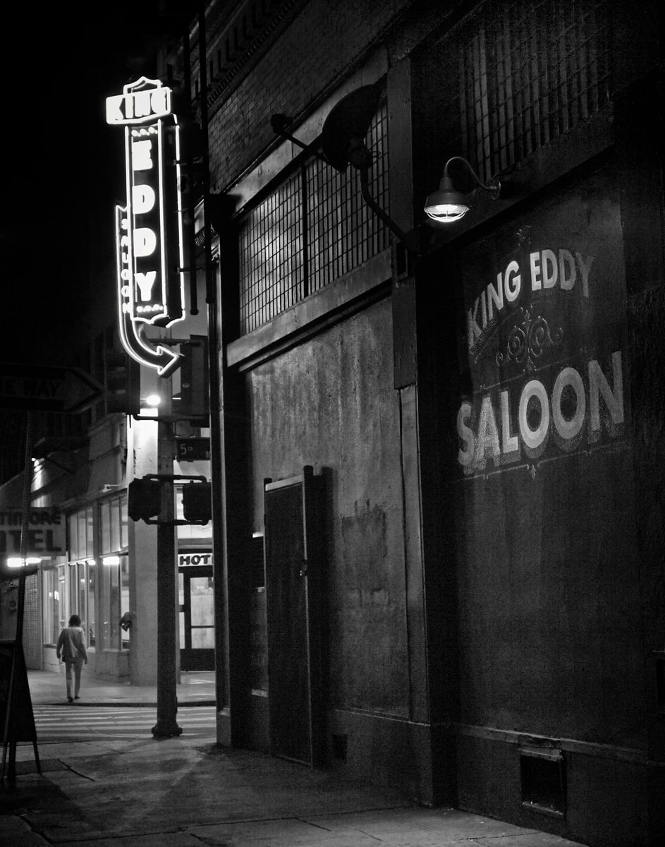 King Eddy Saloon by Mark Peacock  Image: Photograph