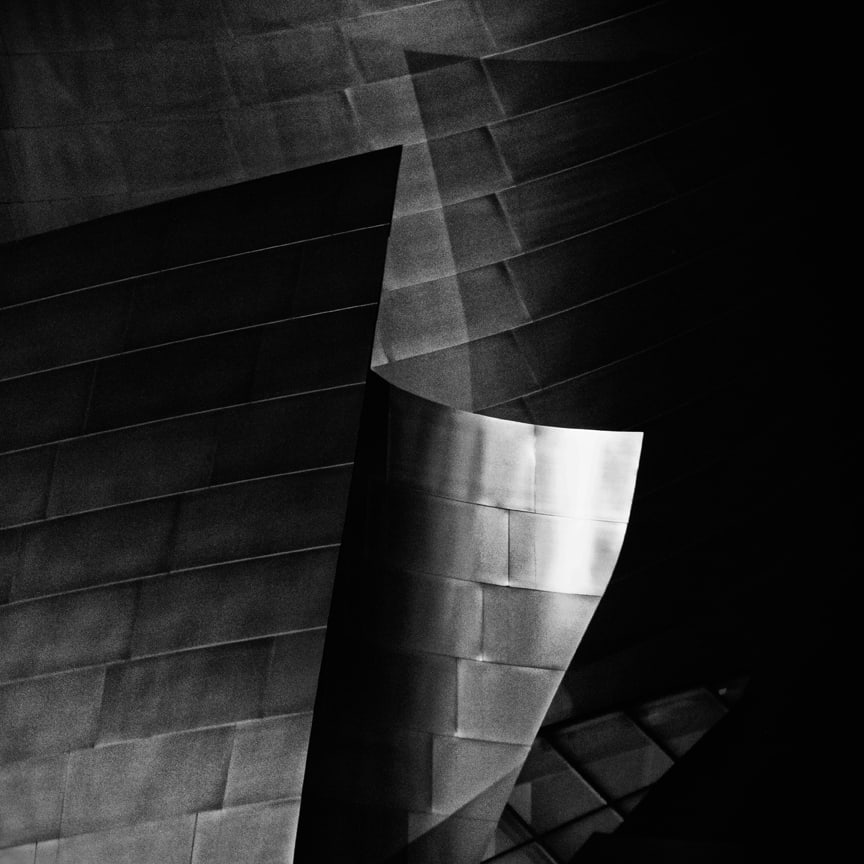 Archictural Metal Abstract by Mark Peacock  Image: Photograph