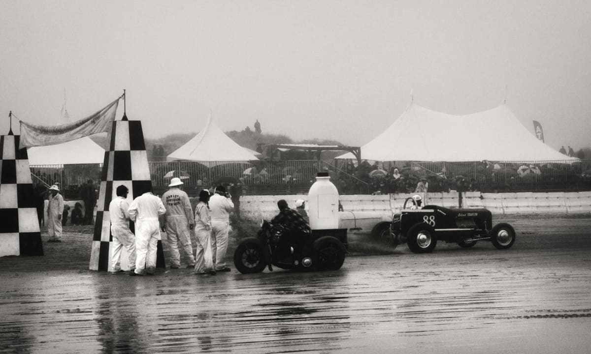 Racing by Mark Peacock  Image: Photograph