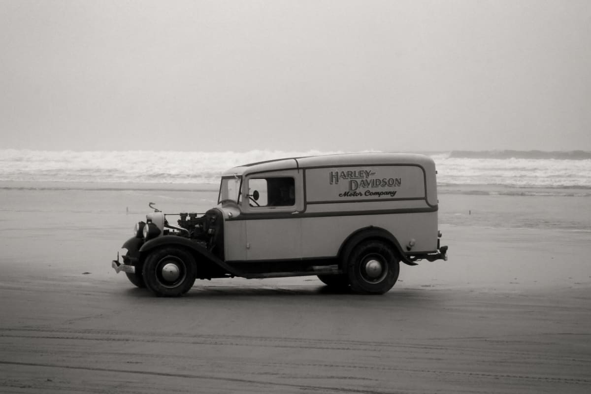 1934 Ford Panel Truck by Mark Peacock  Image: Photograph