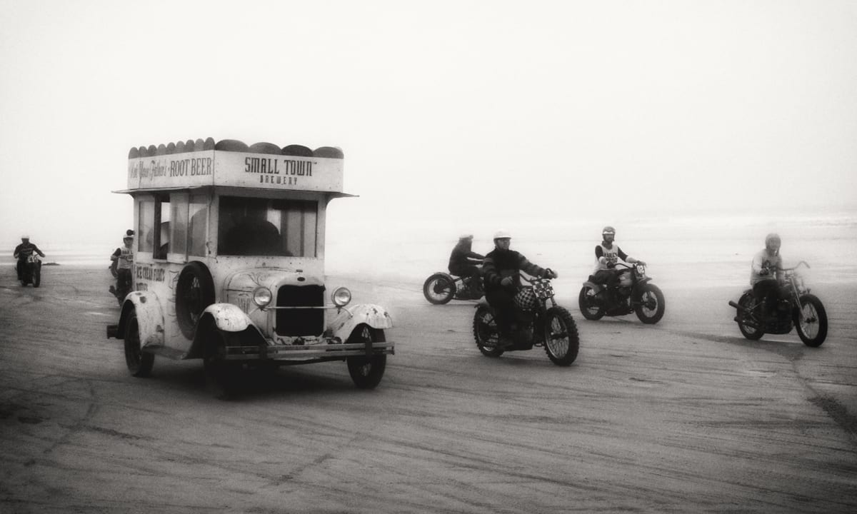 Harley’s & Indians by Mark Peacock  Image: Photograph