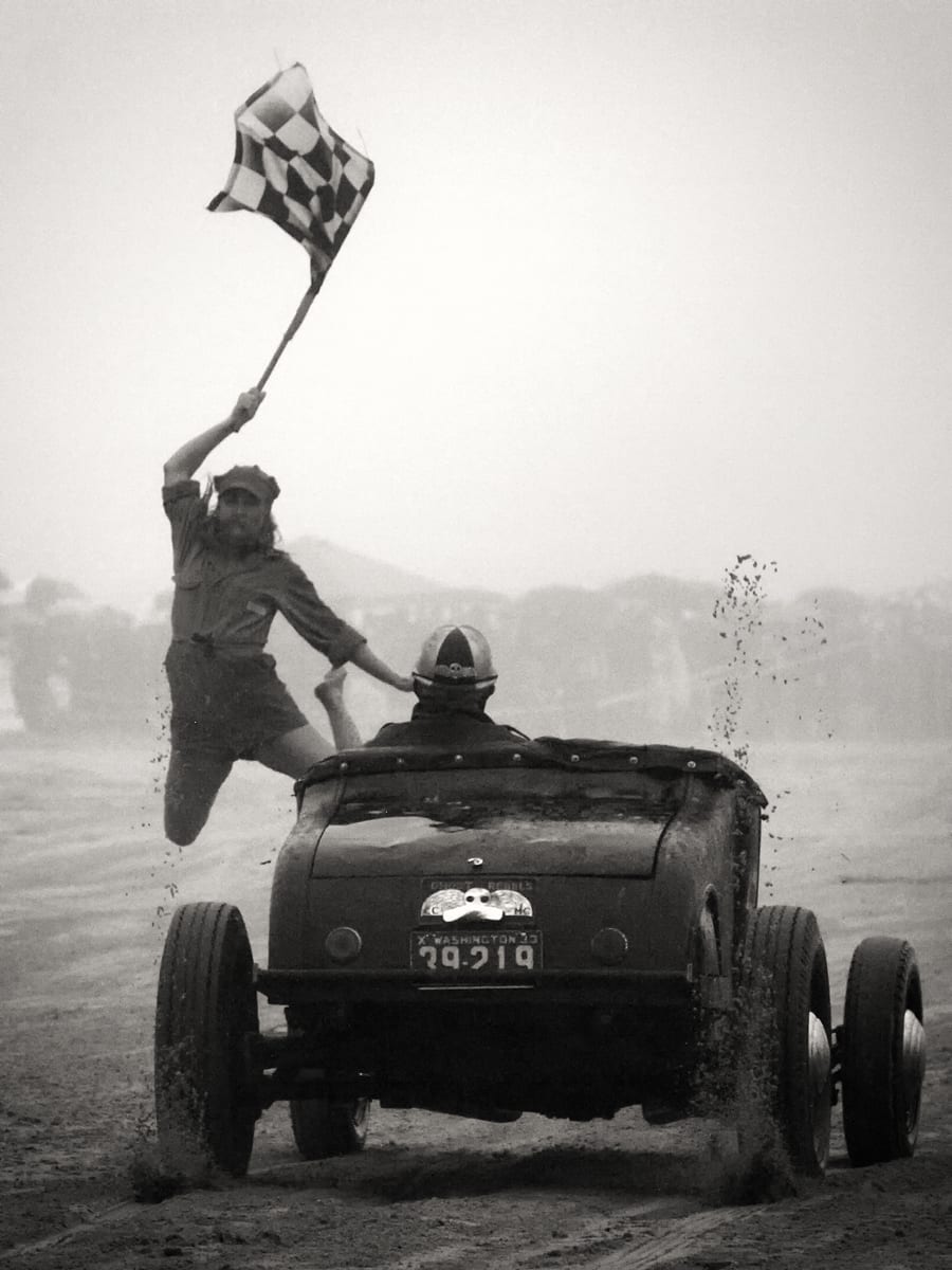 Flag Girl by Mark Peacock  Image: Photograph