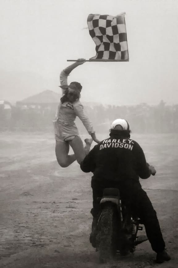 Flag Girl by Mark Peacock  Image: Photograph