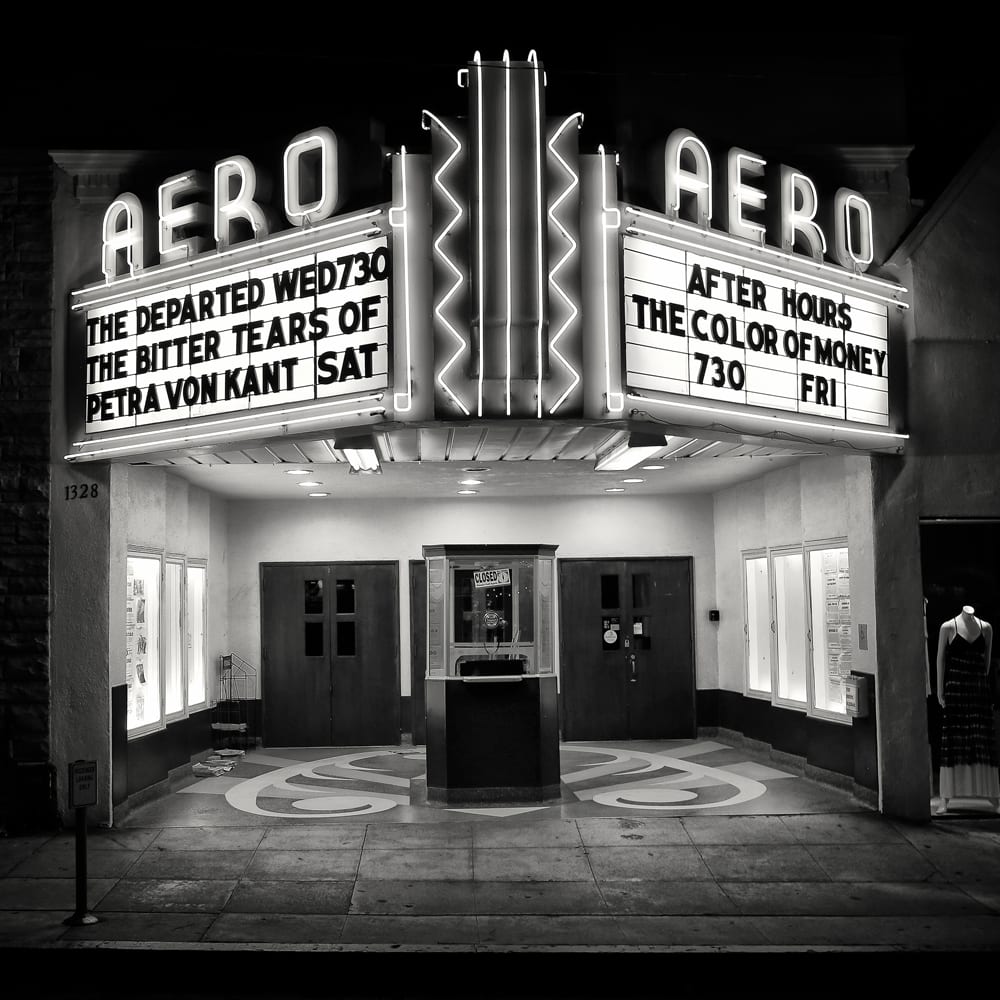 Aero Theatre by Mark Peacock  Image: Photograph