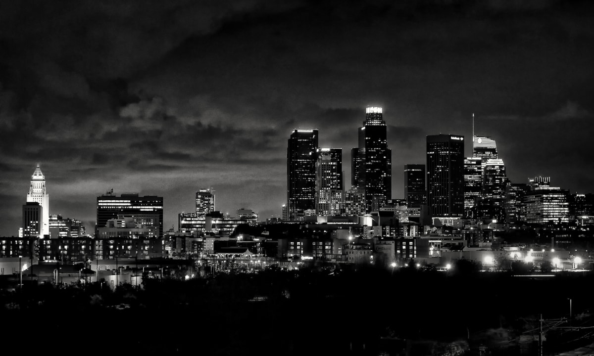 DTLA Cityscape by Mark Peacock  Image: Photograph