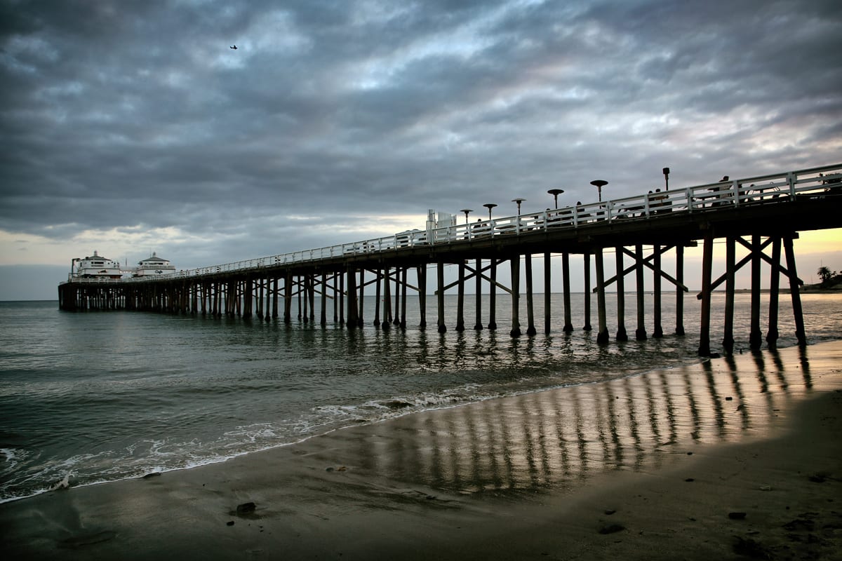 The Malibu Pier by Mark Peacock  Image: Photograph