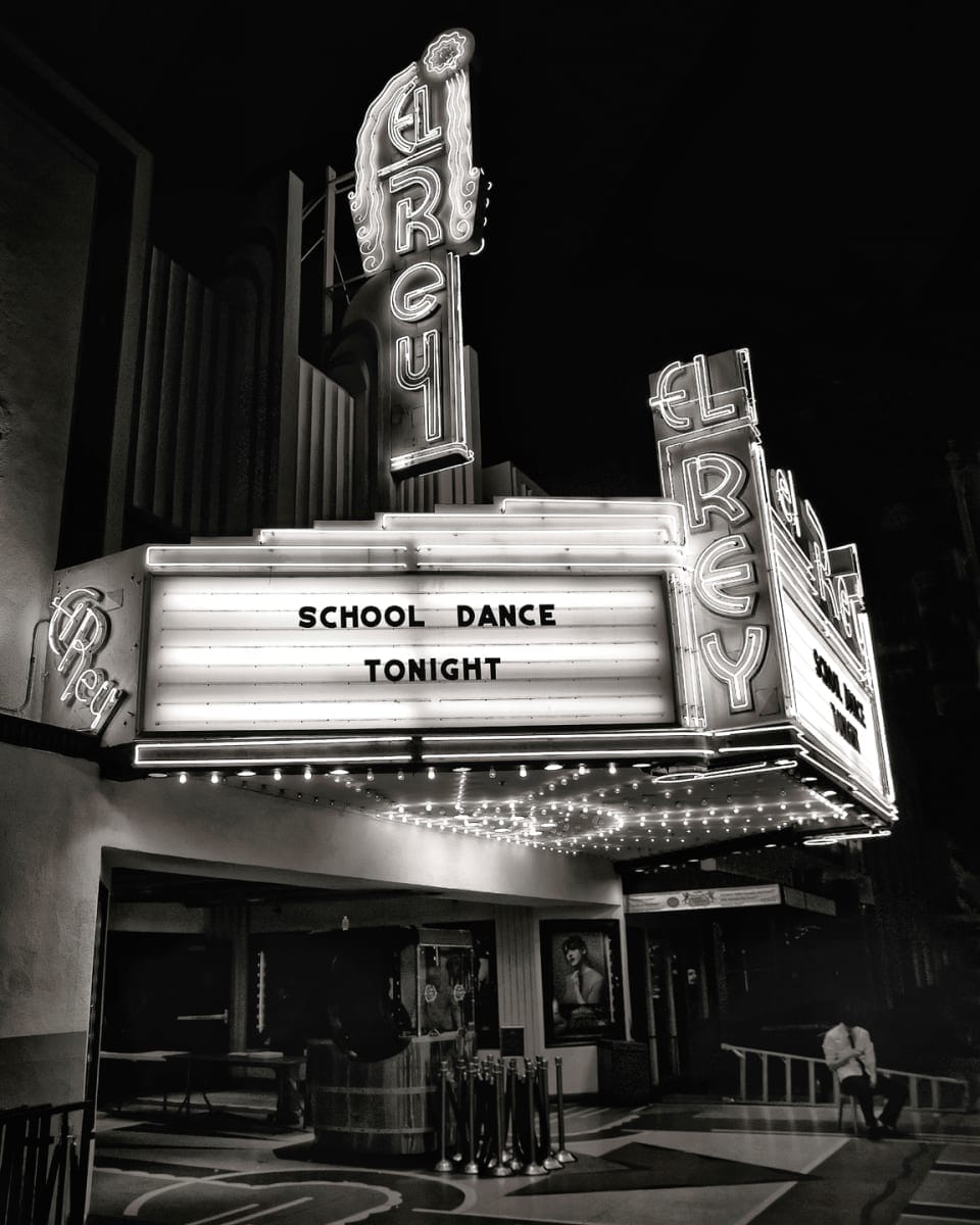 El Rey Theatre by Mark Peacock  Image: Photograph