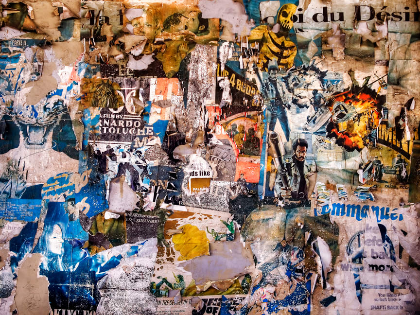 70's Film Posters by Mark Peacock  Image: Photograph