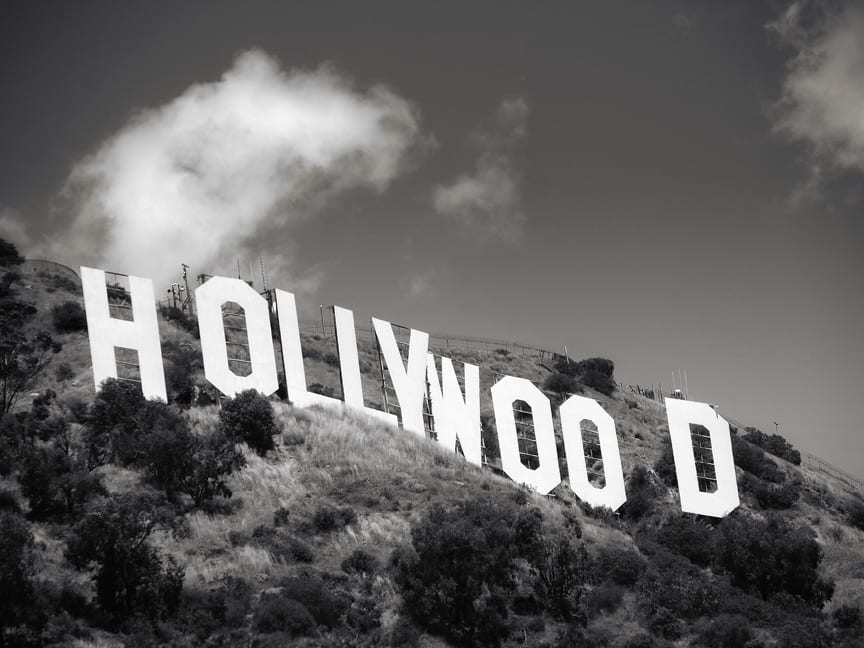Hollywood sign, Image 2.