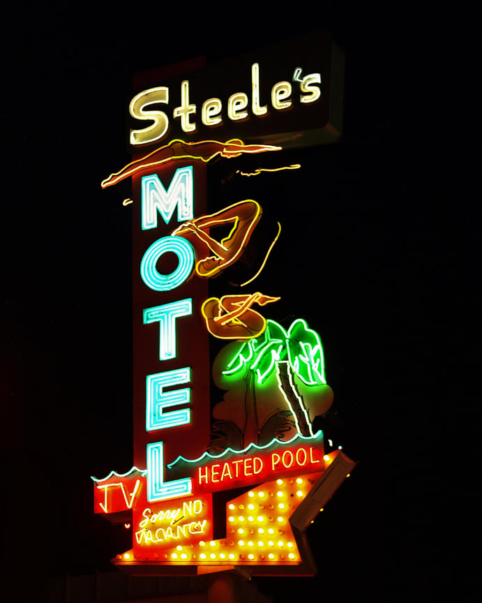 Steel's Motel by Mark Peacock  Image: Photograph