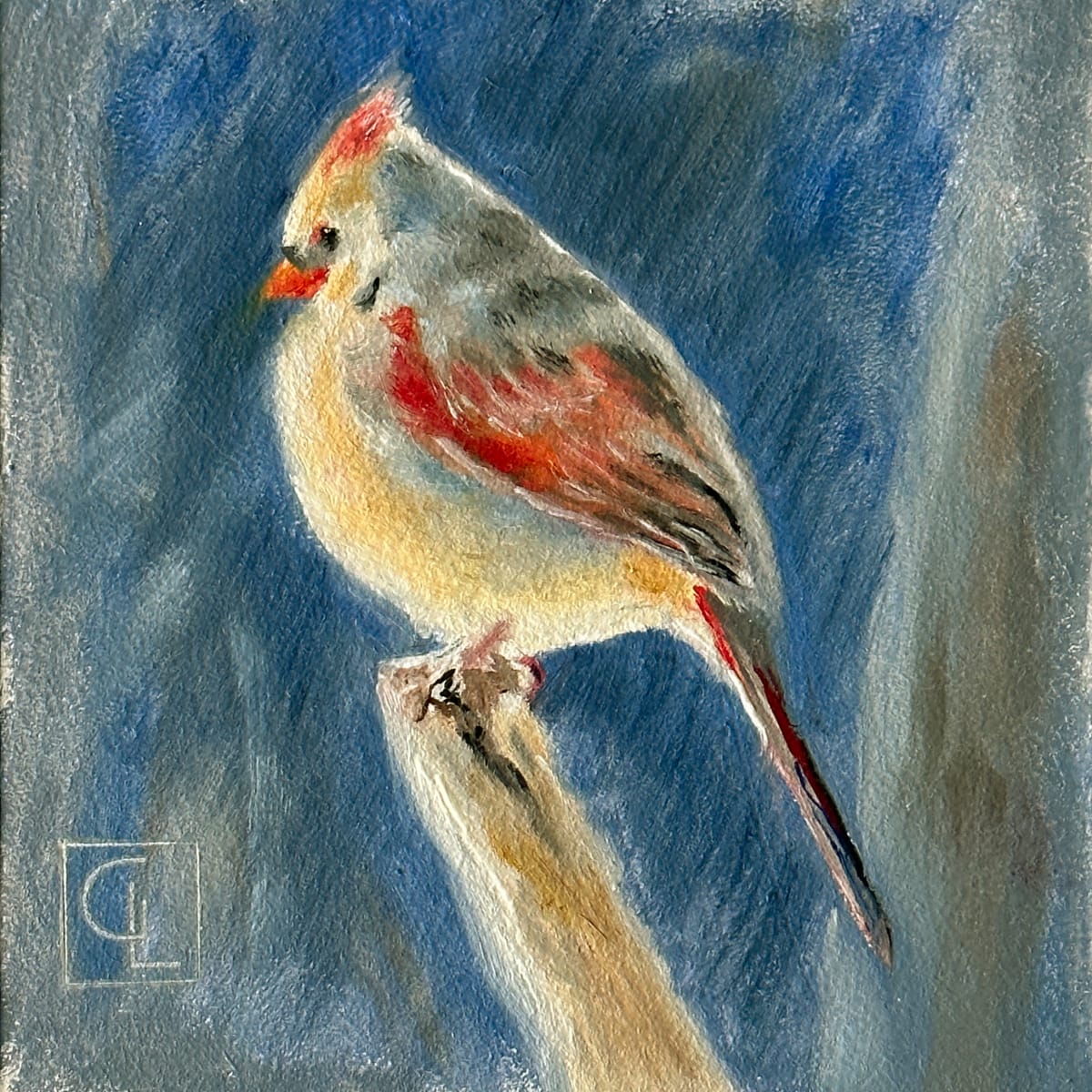 Winter Cardinal 2 by Gary LaParl 