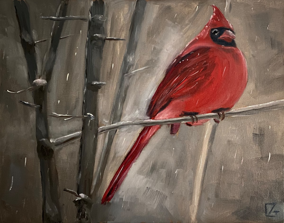 Winter Cardinal by Gary LaParl 