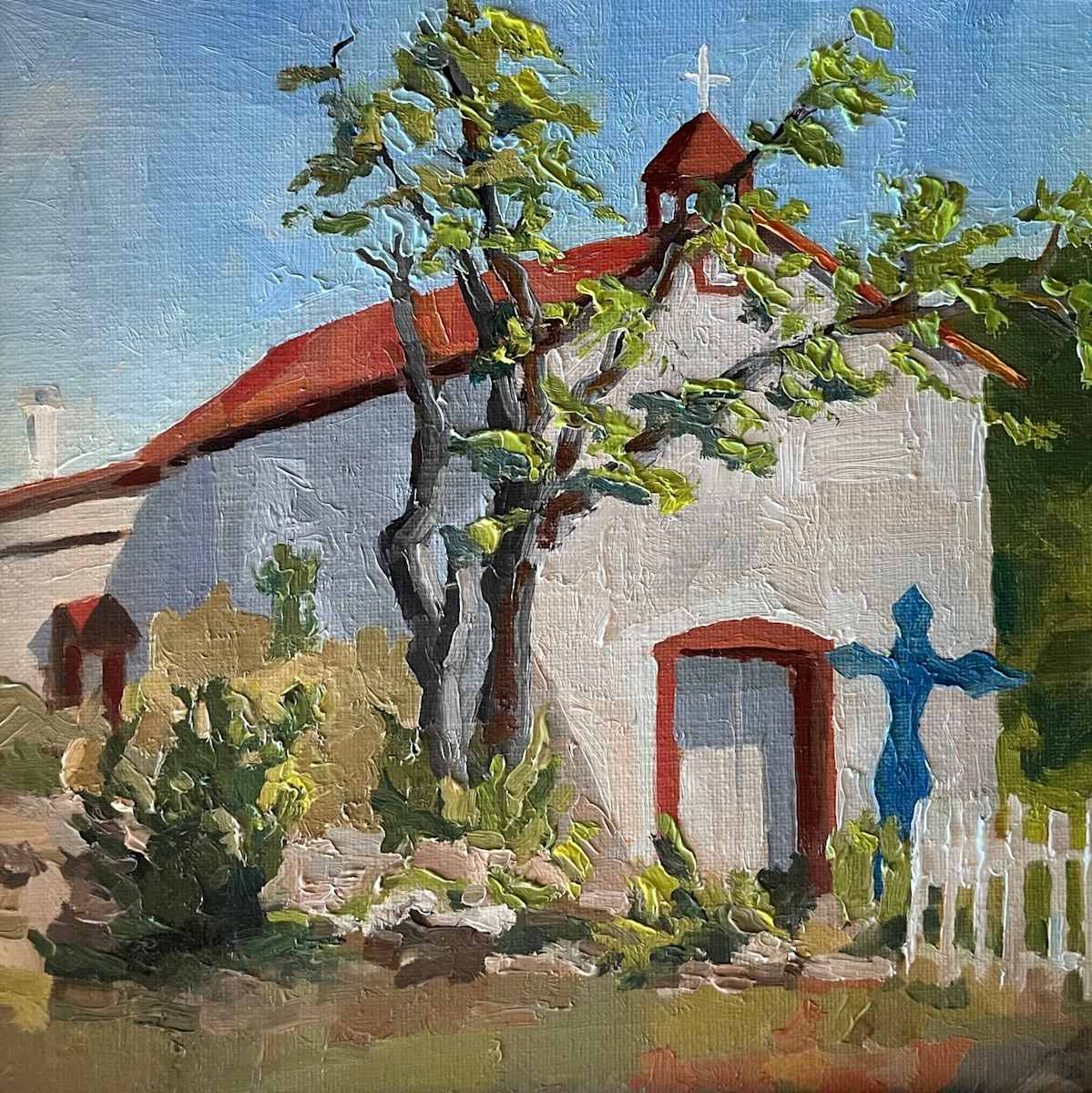 Canoncito Chapel by Phyllis A. Gunderson, Image 8.