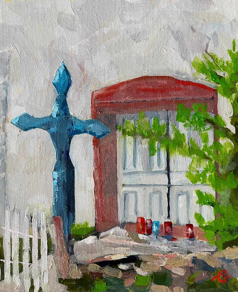 Blue Cross by Phyllis A. Gunderson, Image 7.