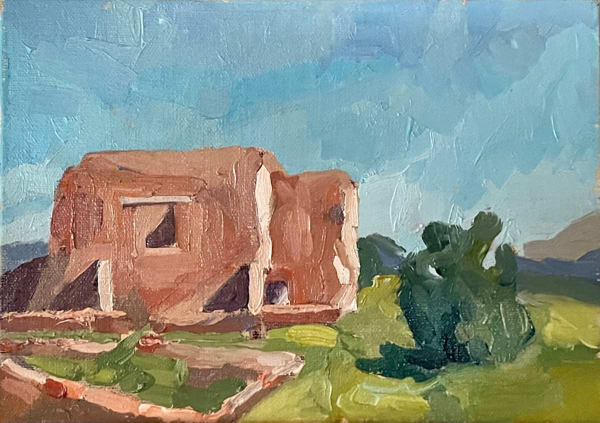 A favorite Stop on the Mother Road - Pecos Monument by Phyllis A. Gunderson, Image 1.