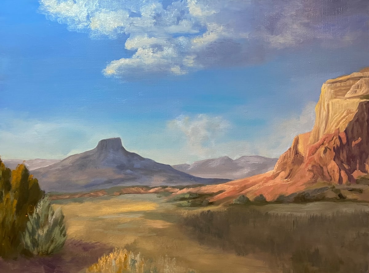 To Pedernal by Phyllis A. Gunderson 