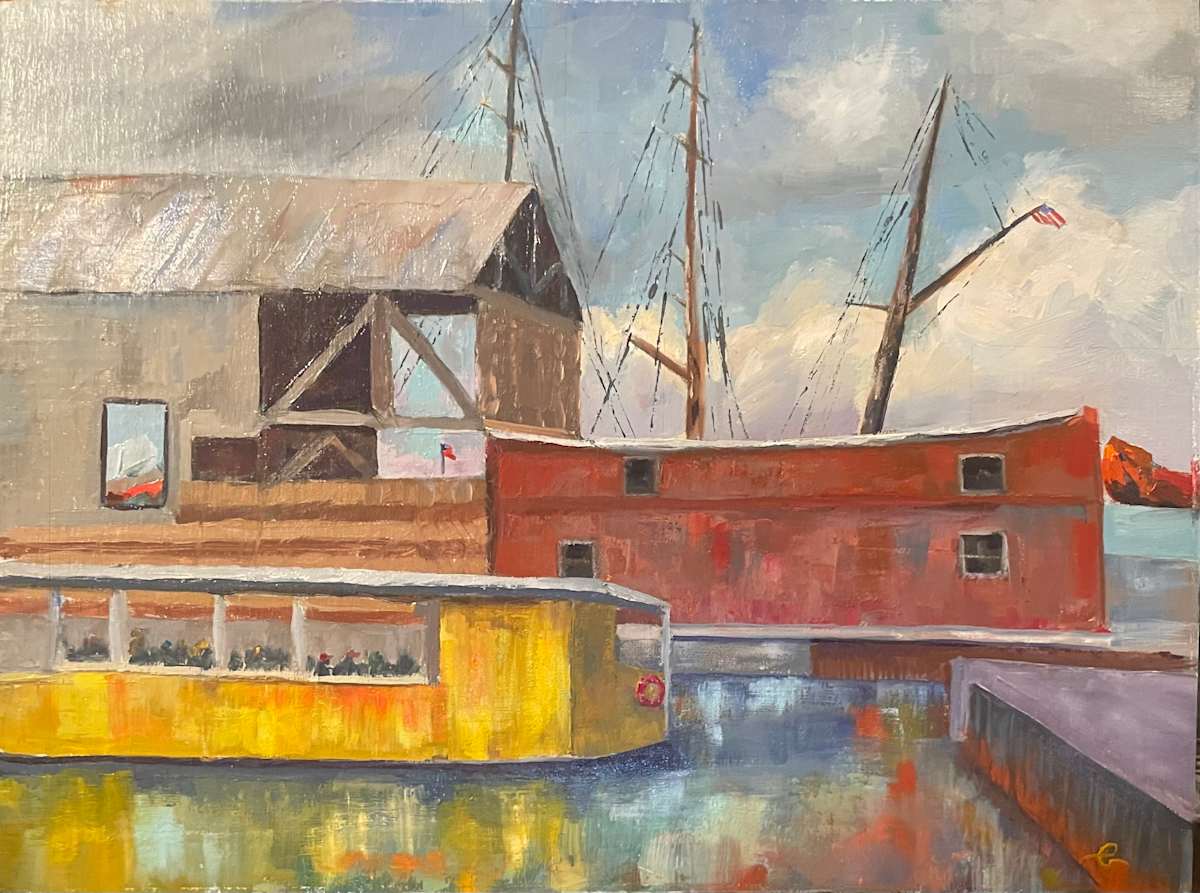 Galveston Port by Phyllis A. Gunderson, Image 10.