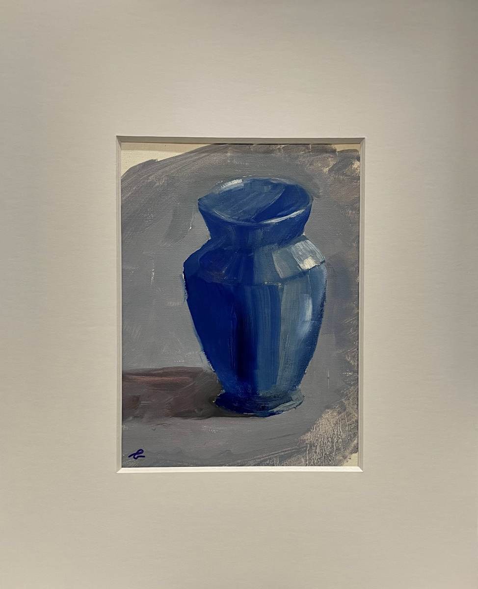 Blue Vase by Phyllis A. Gunderson, Image 2.