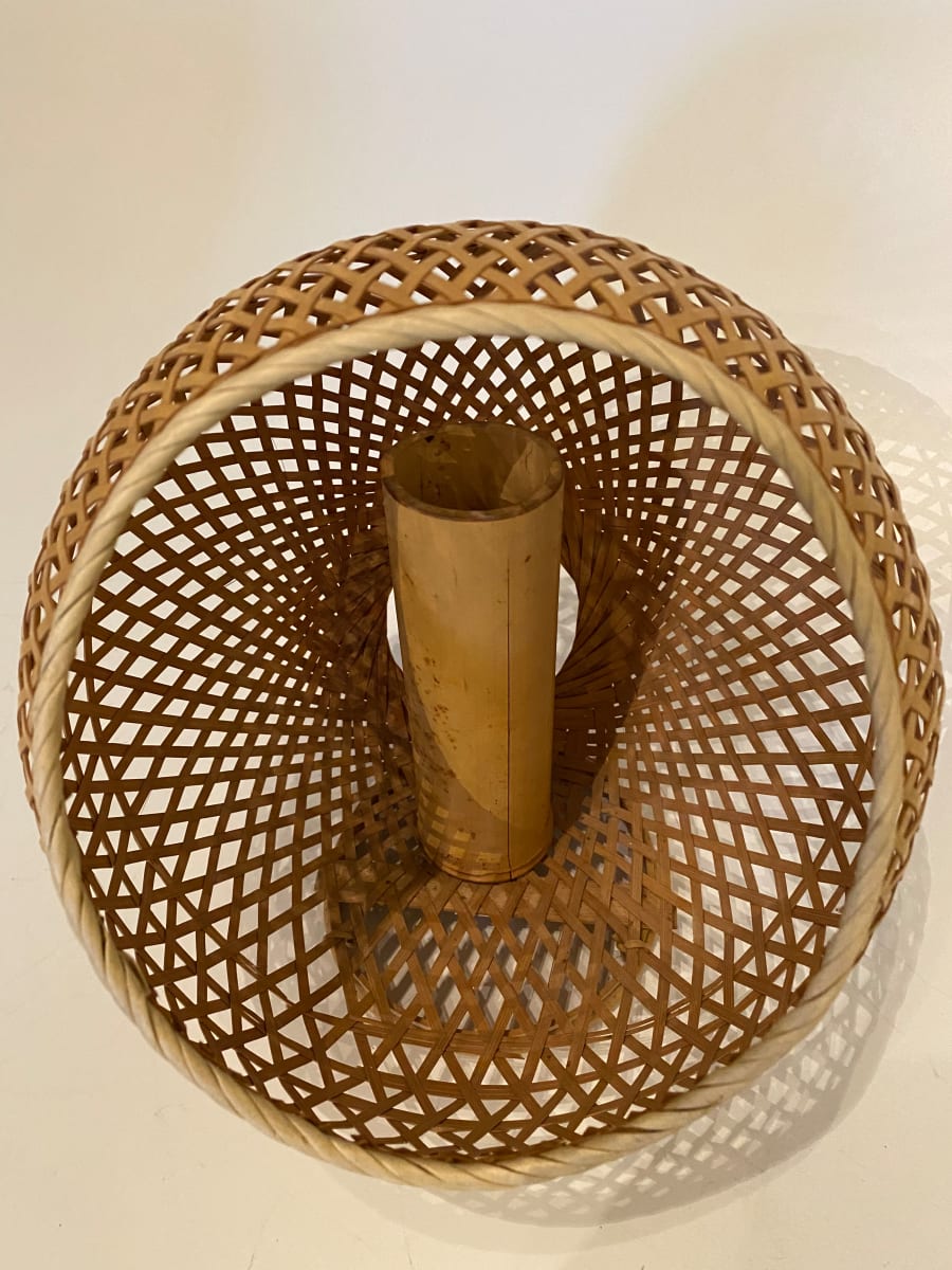 Ikebana basket vase 