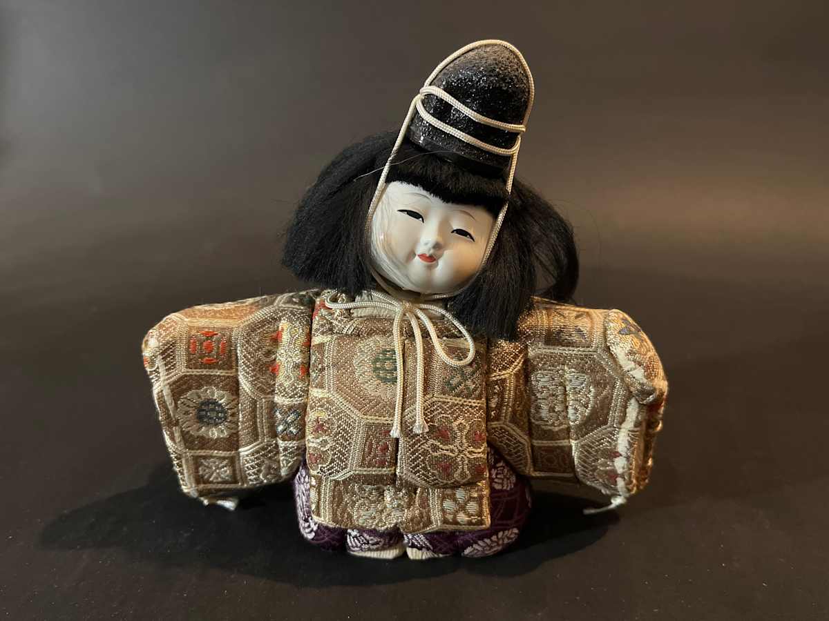 Young prince doll - Kimekomi ningyō 