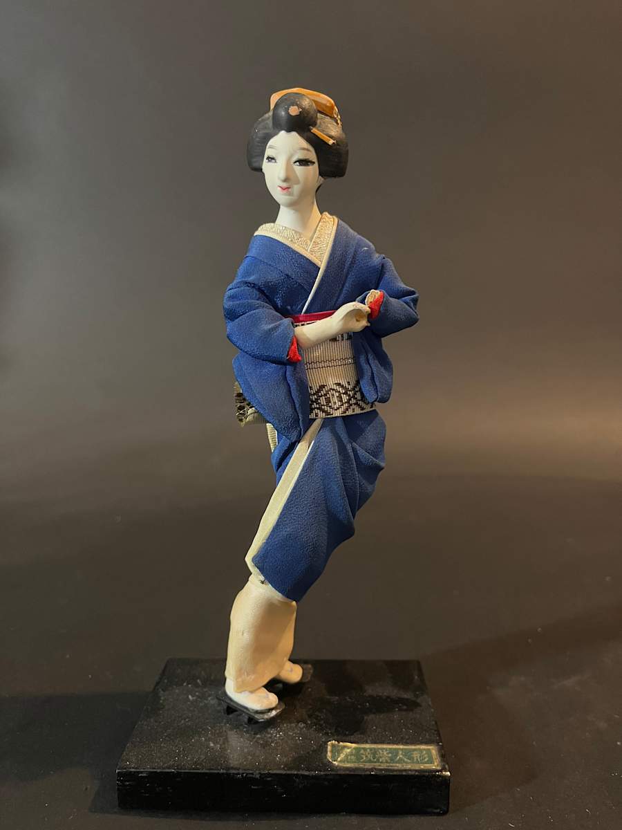 Ceramic geisha doll 