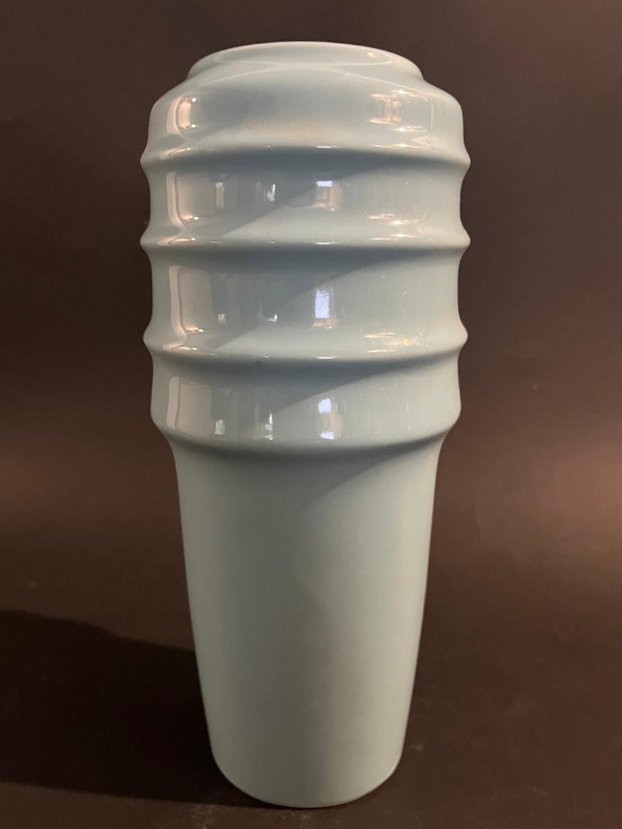 Tall ceramic ikebana vase 