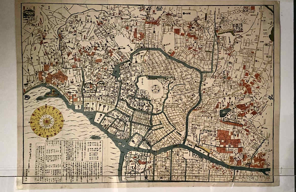 Map of Tokyo from the collection of Yume Collections | Artwork Archive